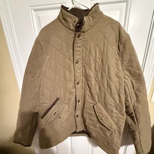 Barbour Shoveler Jacket - Dark Khaki- XXL